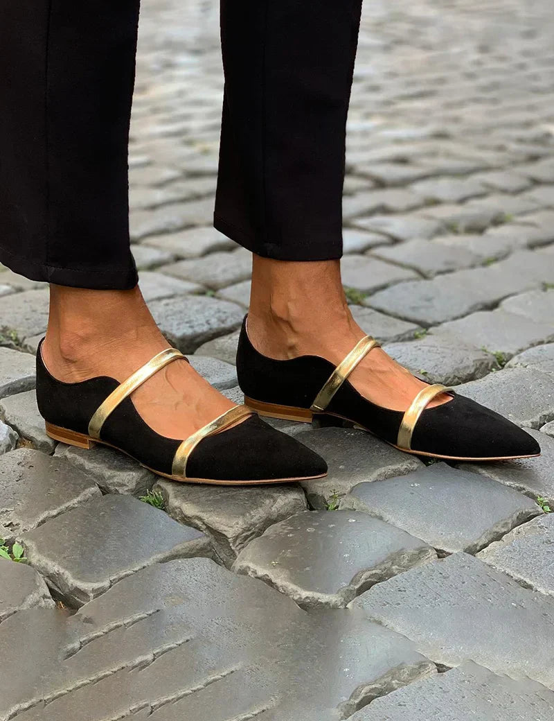 DECOLLETE WITH DOUBLE STRAP
