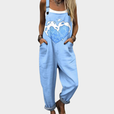 Victoria - Comfortable printed jumpsuit