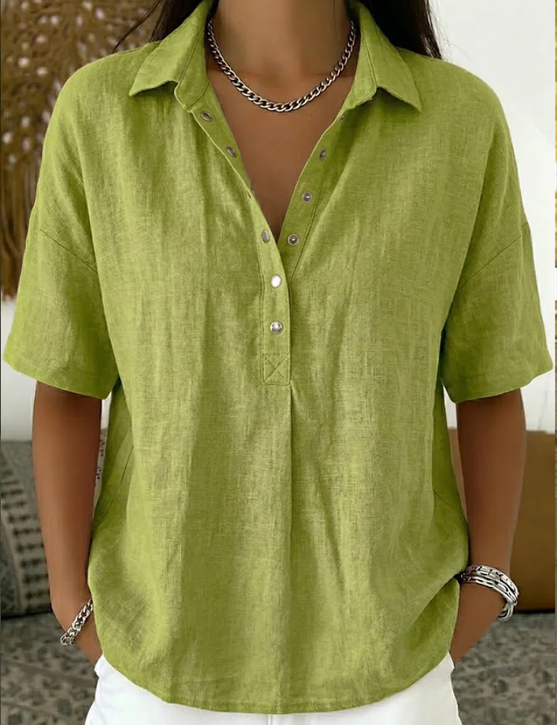 Helene™ | Collared Blouse