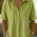Helene™ | Collared Blouse