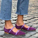 DECOLLETE WITH DOUBLE STRAP