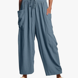 GABRIELLA | Summer Pants with Wide Legs for Maximum Comfort and Elegant Day Style
