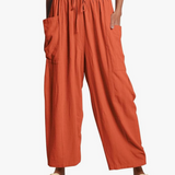 GABRIELLA | Summer Pants with Wide Legs for Maximum Comfort and Elegant Day Style