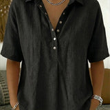 Helene™ | Collared Blouse