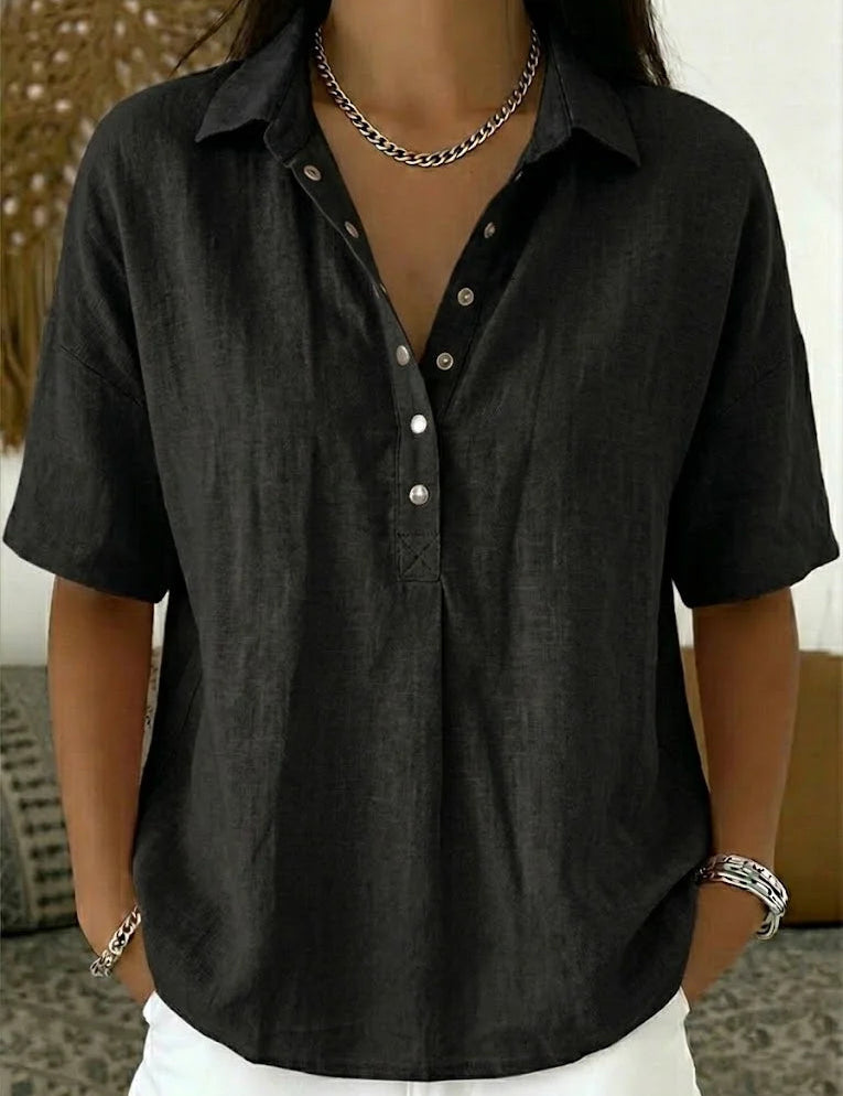 Helene™ | Collared Blouse