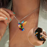 Auréa™ - The Colibri Necklace Elegance Glamour and Chic