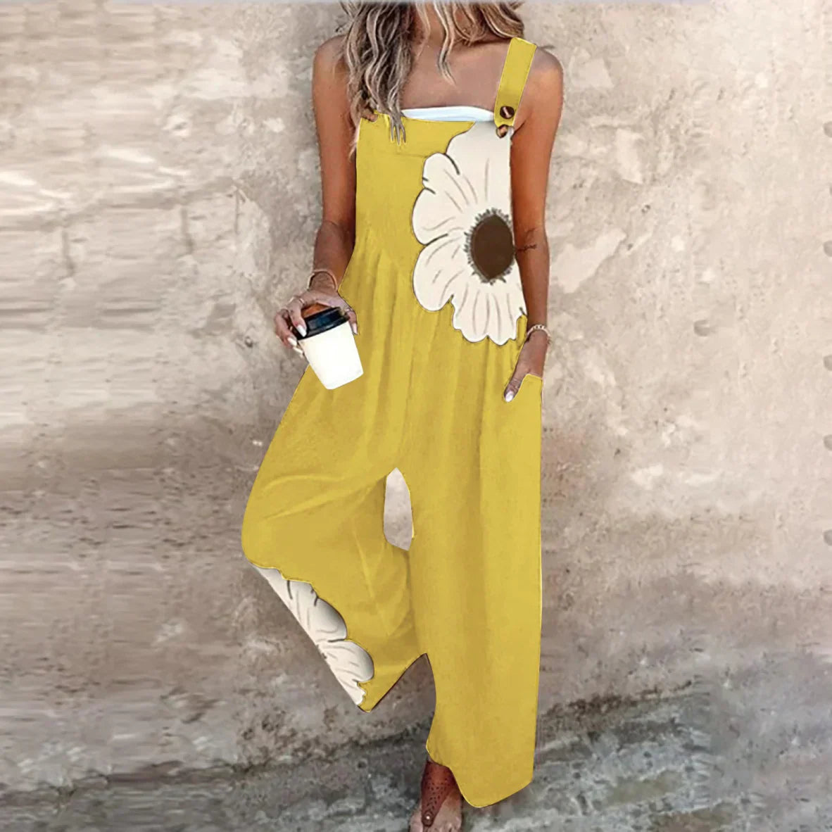 Delilah - Comfortable printed jumpsuit