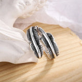 Feather of an Angel - Adjustable Memorial Ring