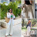 GABRIELLA | Summer Pants with Wide Legs for Maximum Comfort and Elegant Day Style