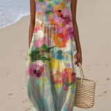 Mirte - Versatile, Multicolored Midi Dress