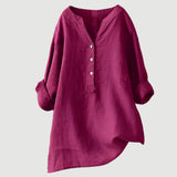 SCARLETT | Relaxed Button-Down Blouse with Effortless Everyday Style