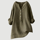 SCARLETT | Relaxed Button-Down Blouse with Effortless Everyday Style