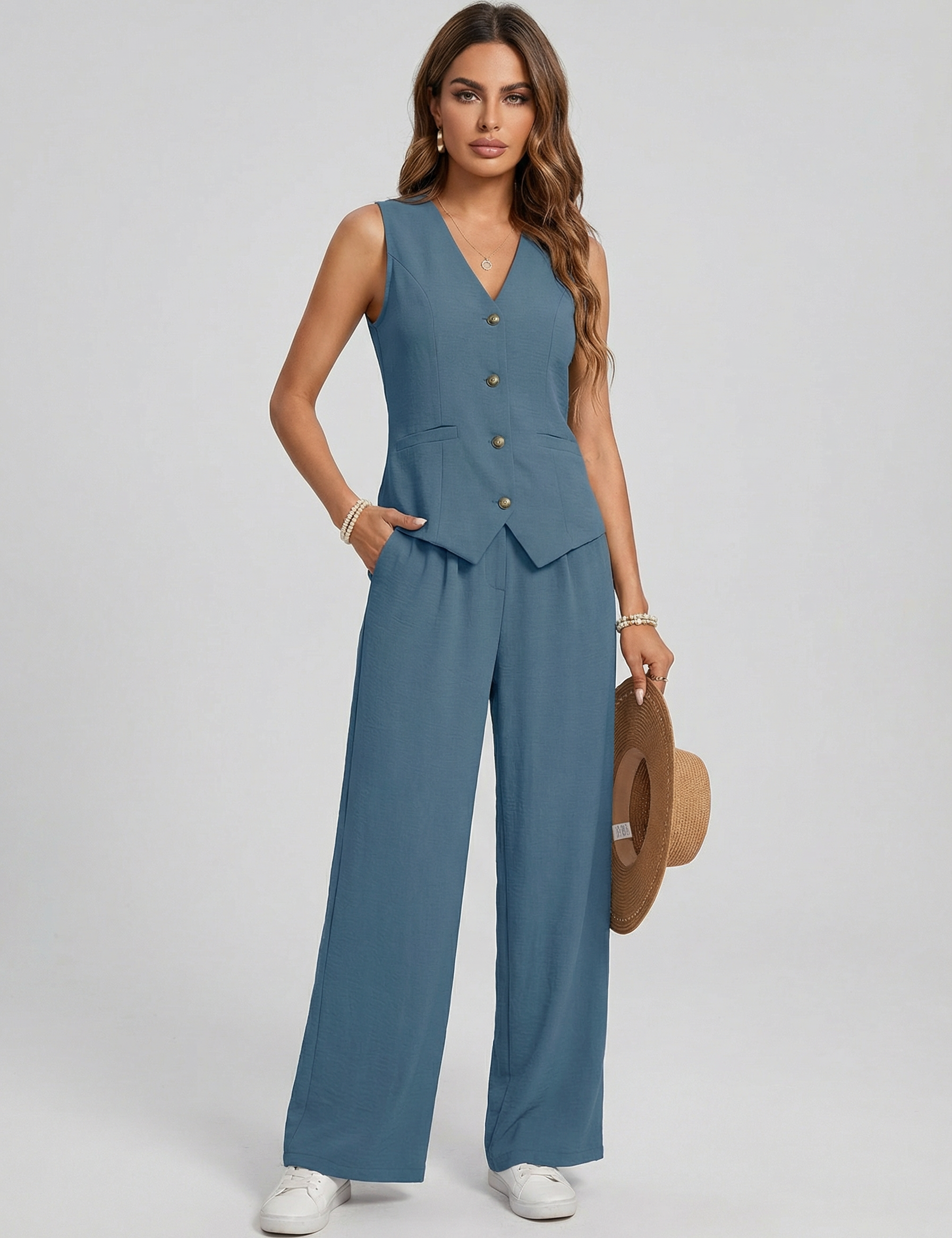 Velaria™ | Vest and Pants Set