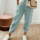 SOPHIA | Elegant in Casual Striped Pants