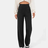High waist casual elastic pants
