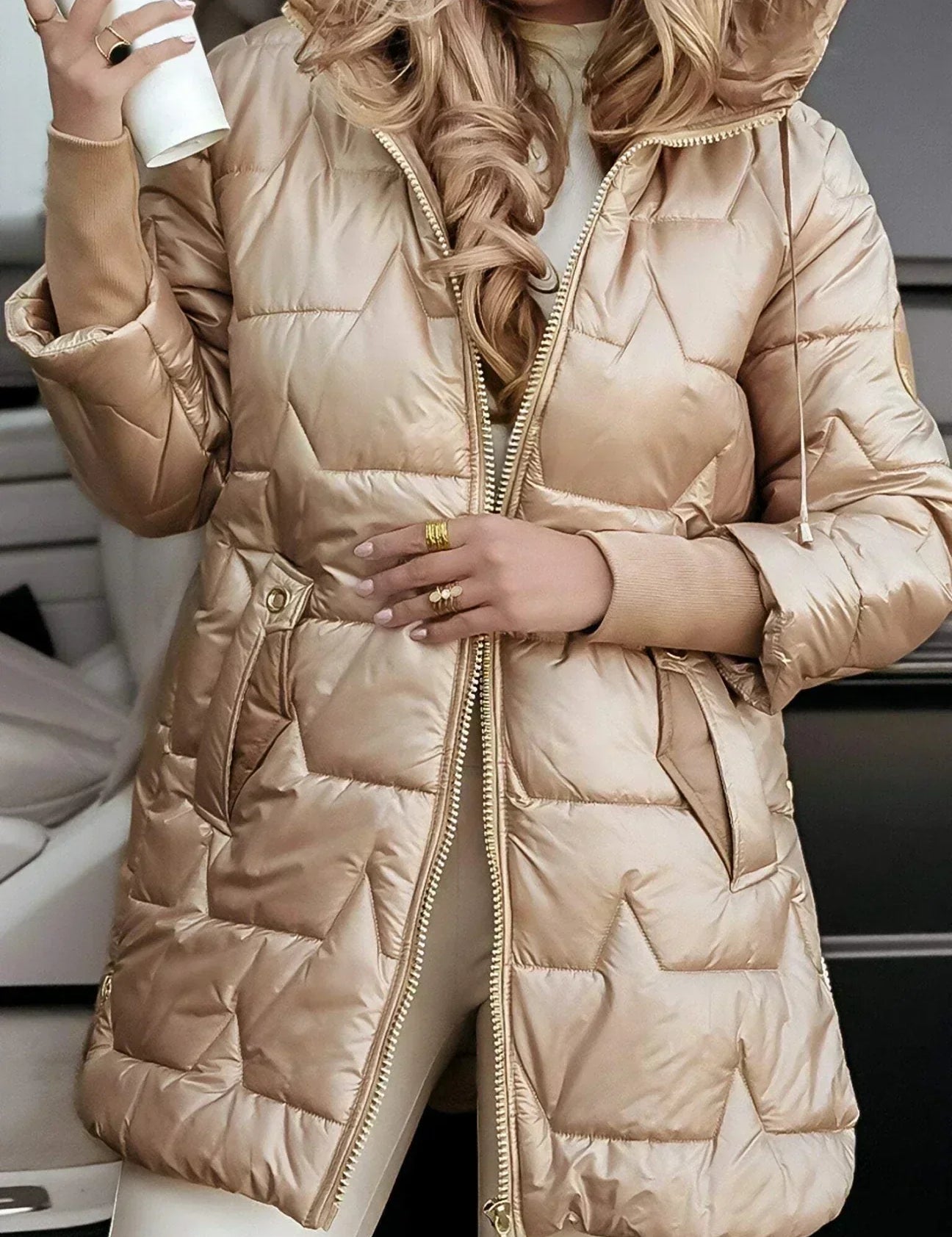 LORETTA | Quilted Winter Coat