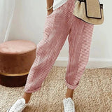 SOPHIA | Elegant in Casual Striped Pants